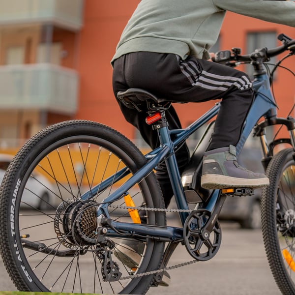 FitNord Ranger Jr Sähkömaastopyörä, sininen (360Wh tehoakku) 9