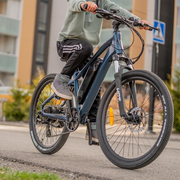 FitNord Ranger Jr Sähkömaastopyörä, sininen (360Wh tehoakku) 10