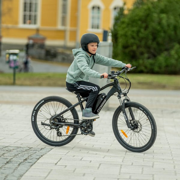 FitNord Ranger Jr Sähkömaastopyörä, musta (360Wh tehoakku) 11