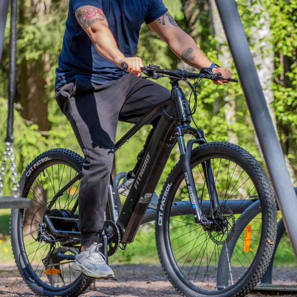 FitNord Ranger 300 Sähkömaastopyörä, musta (720Wh tehoakku) 14