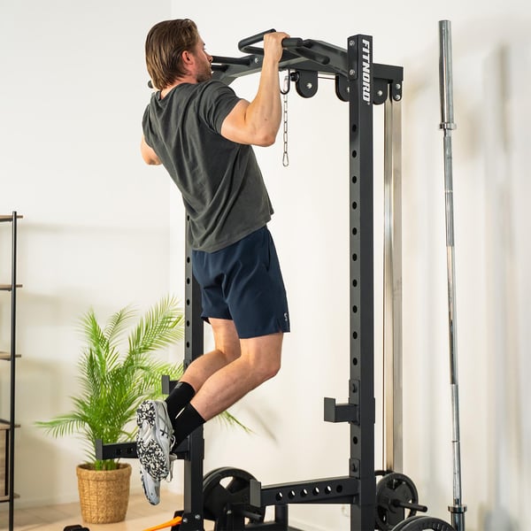FitNord Half Rack 500 Ylä- ja alataljalla 8
