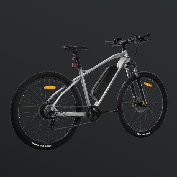 FitNord Ranger 200 Sähkömaastopyörä 2024, hopea (540Wh akku) 9