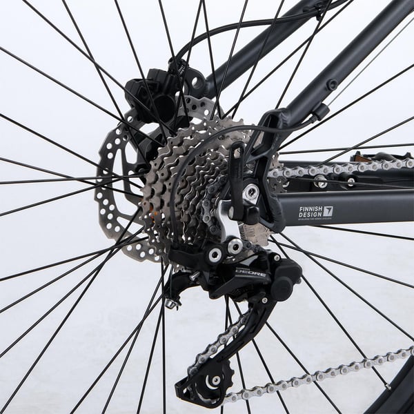FitNord Ranger 500 G2 Sähkömaastopyörä, musta 11
