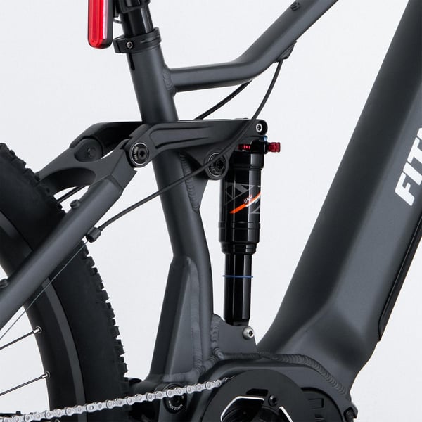 FitNord Ranger 700FS Sähkömaastopyörä G2, musta 12