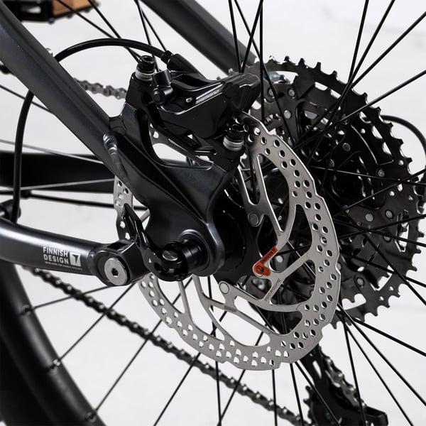 FitNord Ranger 800FS Sähkömaastopyörä, musta 11