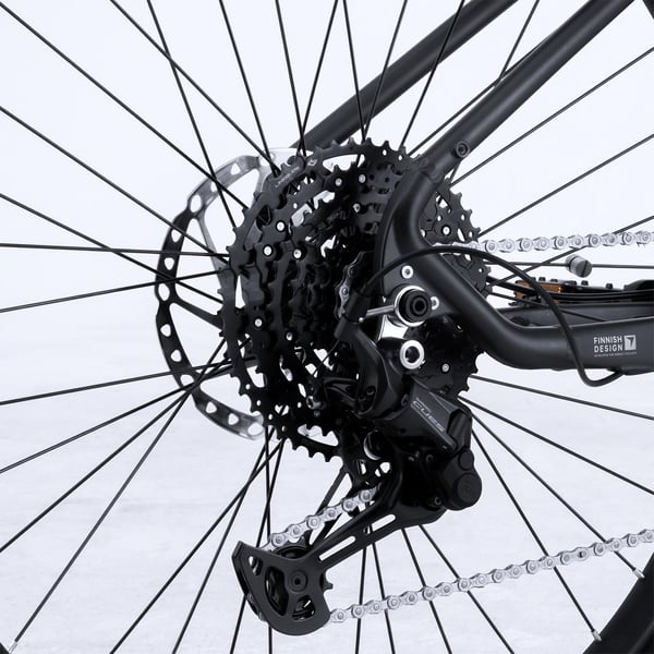 FitNord Ranger 900 G2 Sähkömaastopyörä, musta 10