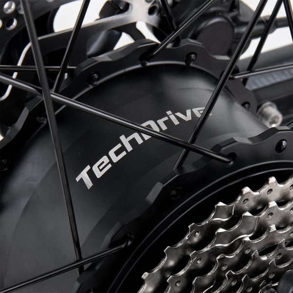 FitNord Rumble 300 Sähköfatbike G2, musta 12