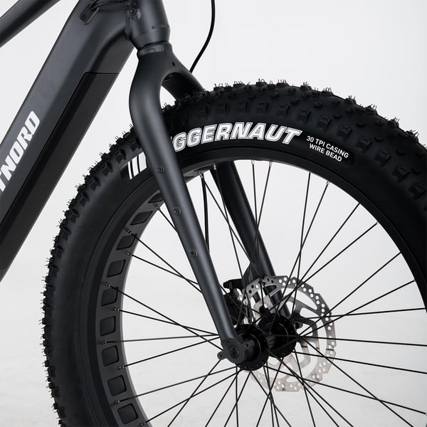 FitNord Rumble 500 Sähköfatbike G2, musta 17