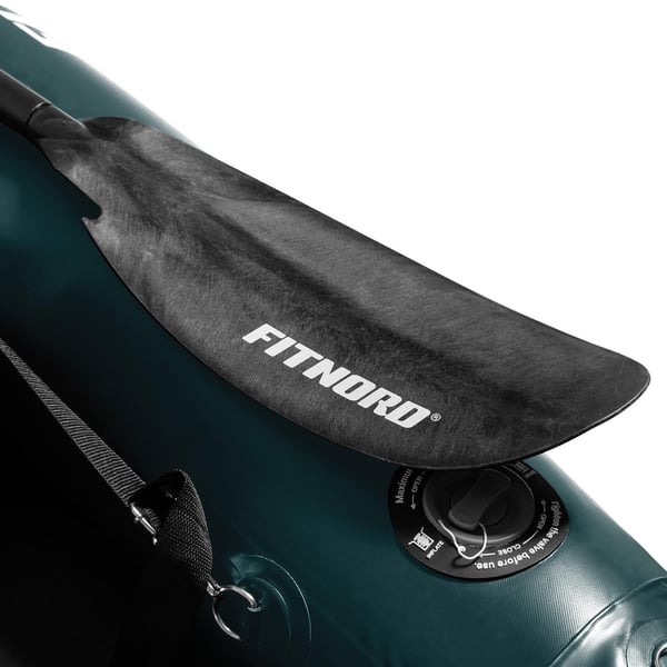 FitNord Seal Two ilmatäytteinen kajakki, tummanvihreä (2-istuttava) G2 7