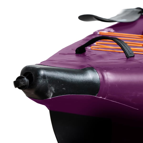 FitNord Seal Two ilmatäytteinen kajakki, tumma violetti (2-istuttava) G2 8