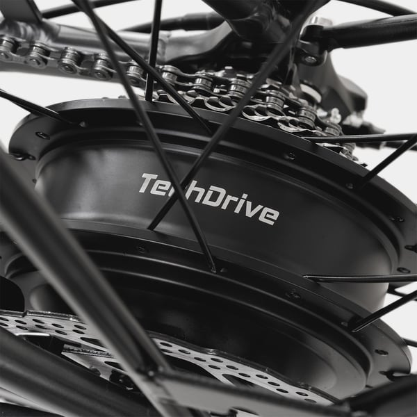 FitNord Venture 300 Sähköpyörä 2024, musta (720Wh tehoakku) 8