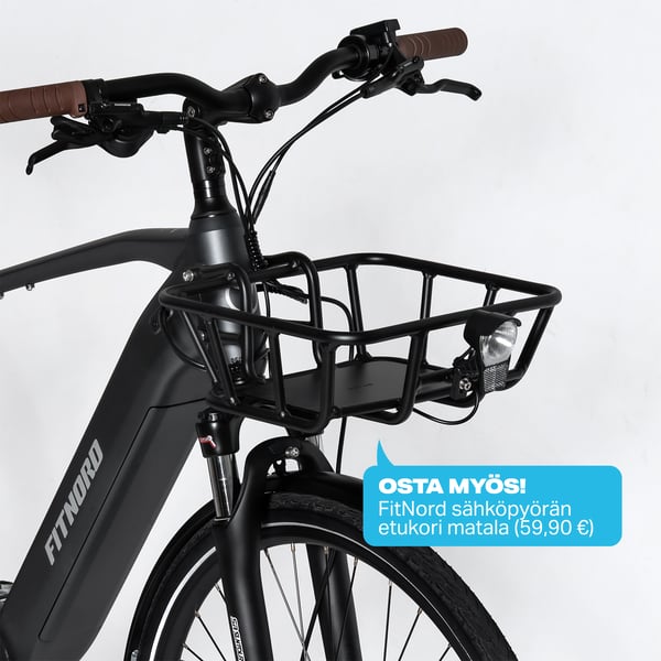 FitNord Venture 500 Sähköpyörä G2, musta 3