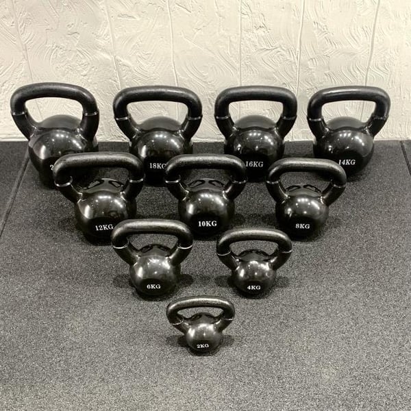FitNord Pinnoitettu Kahvakuula 20 kg 2
