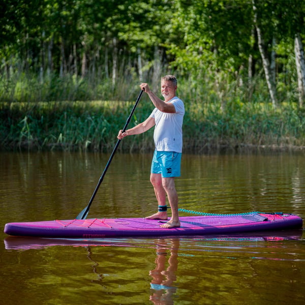 FitNord Aqua Apex 365 SUP-lautasetti (kantavuus 150 kg, lasikuitumela) 14