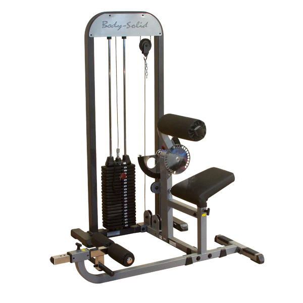Vatsa- ja selkälaite painopakalla Body-Solid Pro Select 1
