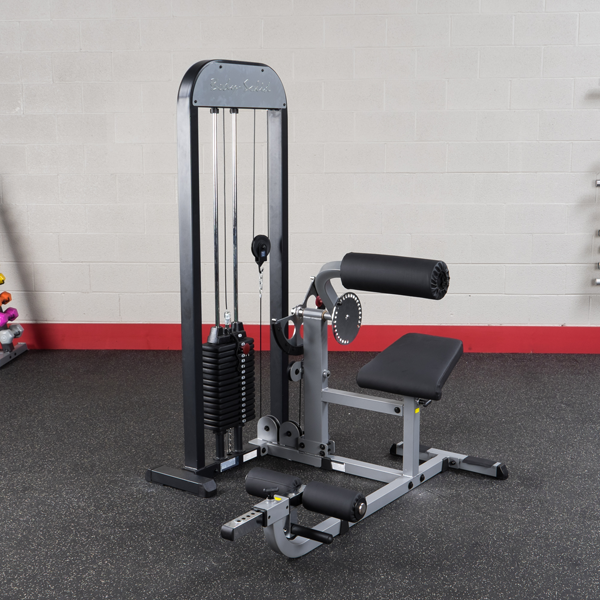Vatsa- ja selkälaite painopakalla Body-Solid Pro Select 2