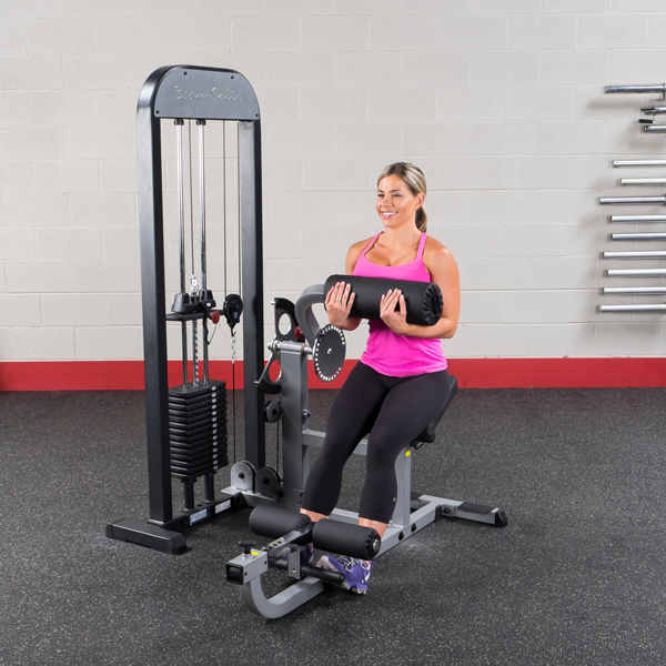 Vatsa- ja selkälaite painopakalla Body-Solid Pro Select 5