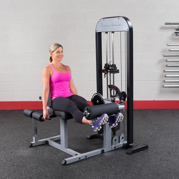 Jalan ojennus- ja koukistuslaite painopakalla  Body-Solid Pro Select 6