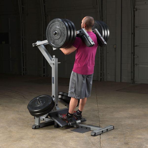 Vipuvarsi Hack-kyykky-/Pohjelaite, Body-Solid 3
