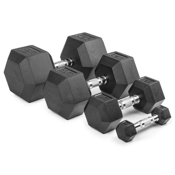 Hex Käsipainot 22,5 kg (PARI), Gymstick 1