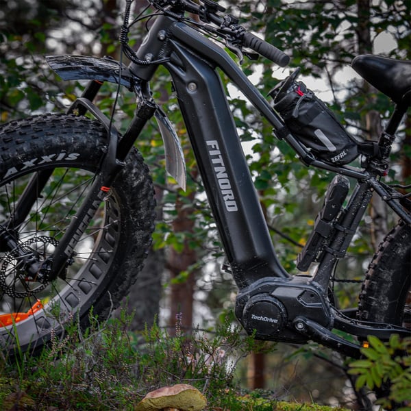 FitNord Rumble 1000 Sähköfatbike G2, musta 5