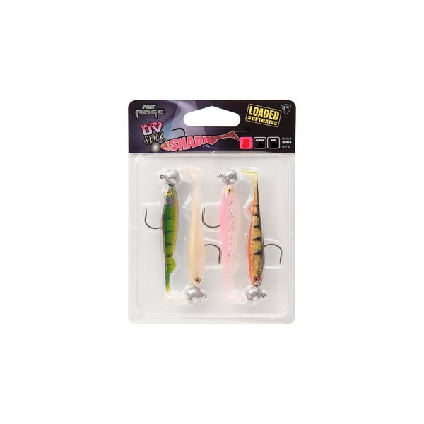 UV Slick Shad Loaded 11cm 10g 3/0 x 4pcs 1
