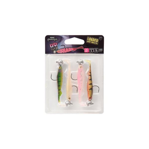 UV Slick Shad Loaded 7cm 5g 1/0 x 4pcs 1