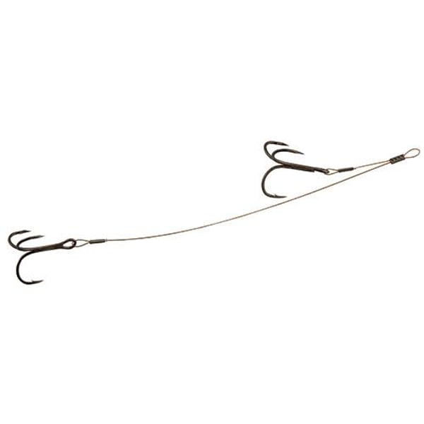 RAGE 49 strand double stinger 6kg / 10cm,5cm / size 6&8 x 2pcs 1