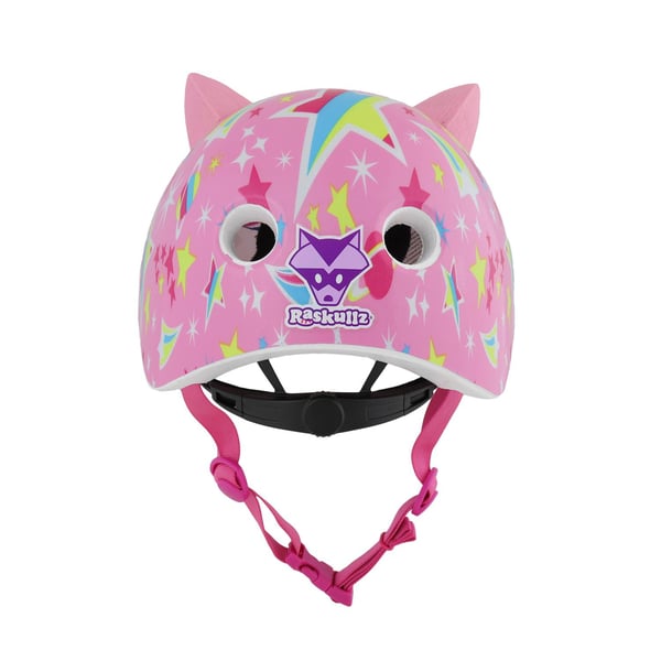 RASKULLZ Astro Cat FS pinkki lasten pyöräilykypärä 50-54 4
