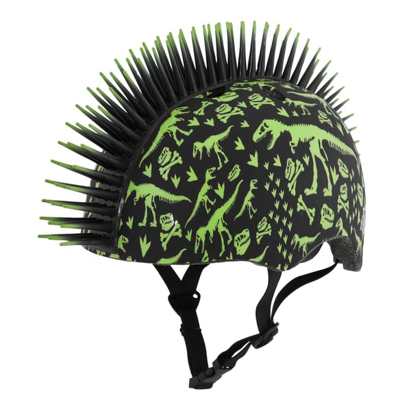 RASKULLZ T-REX Bonez Mohawk FS lasten pyöräilykypärä 50-54 1