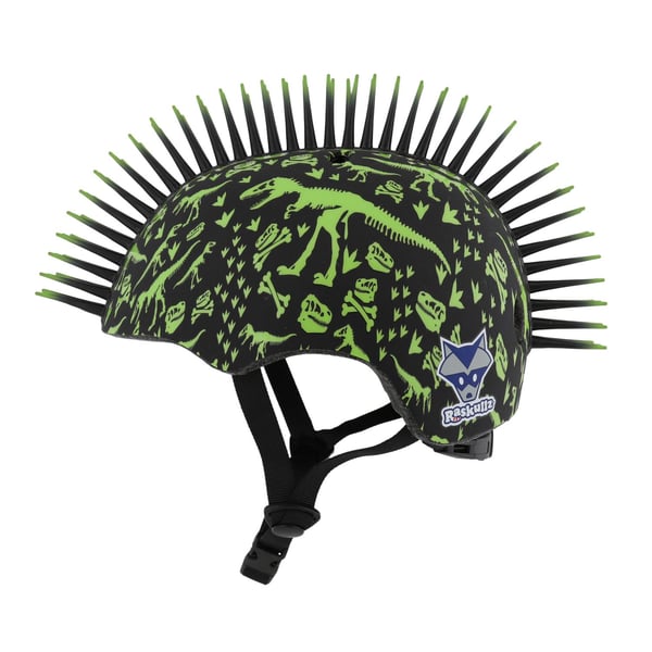 RASKULLZ T-REX Bonez Mohawk FS lasten pyöräilykypärä 50-54 2