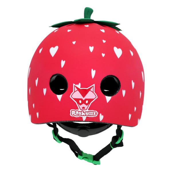 RASKULLZ Toddler Strawbaby FS punainen lasten pyöräilykypärä 48-52 3