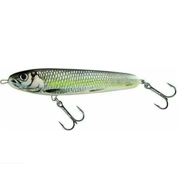 Salmo Sweeper 14F Silver Chartreuse Shad 1