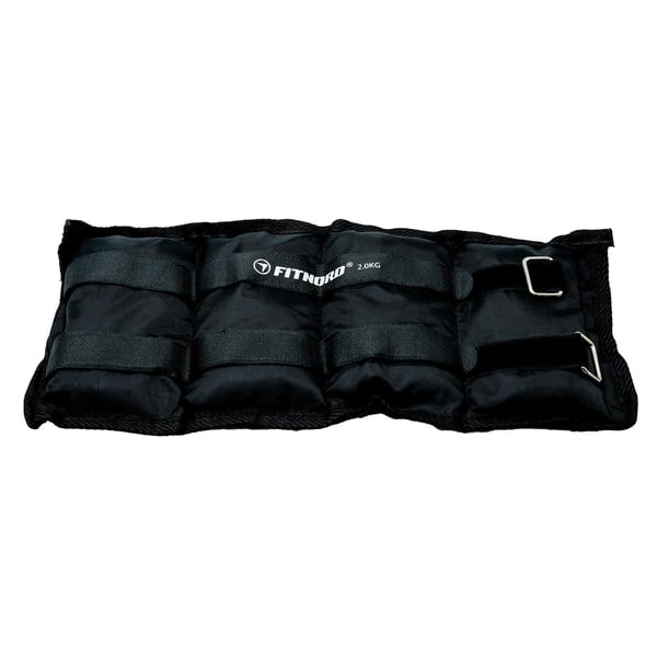 FitNord  Nilkka- ja Rannepainot 2 kg (PARI) 1