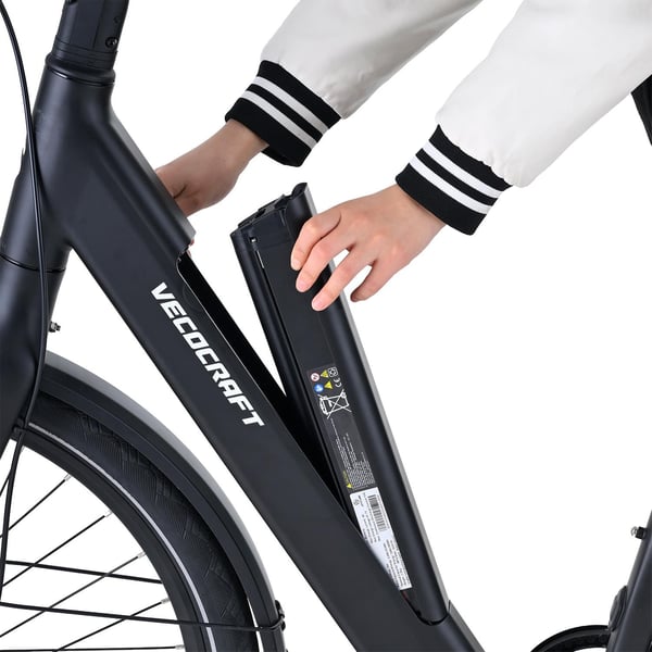 Vecocraft LUNA 2.0 Sähköpyörä 360 Wh, musta 4