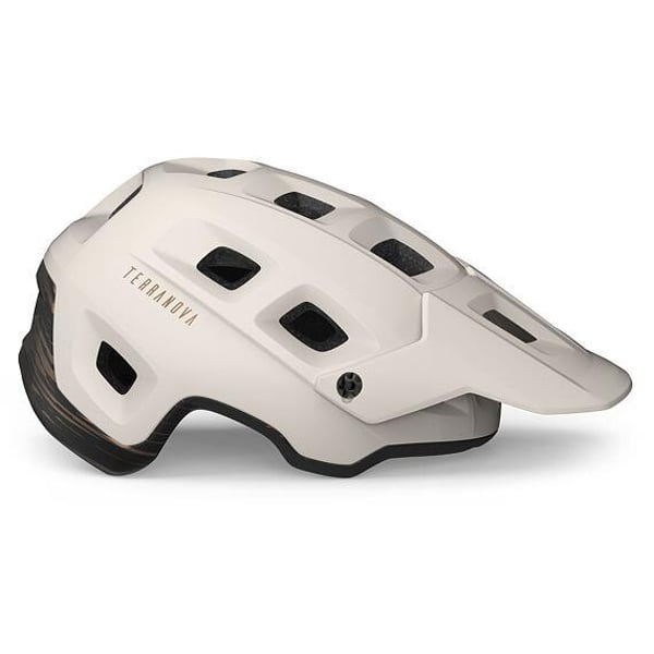 MET Helmet Terranova MIPS Off-White Pyöräilykypärä, valkoinen