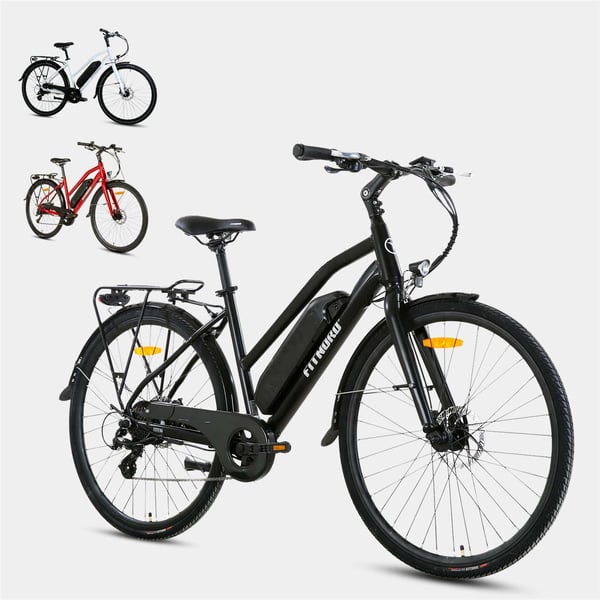 FitNord Ava 200 Sähköpyörä, musta (540 Wh akku)