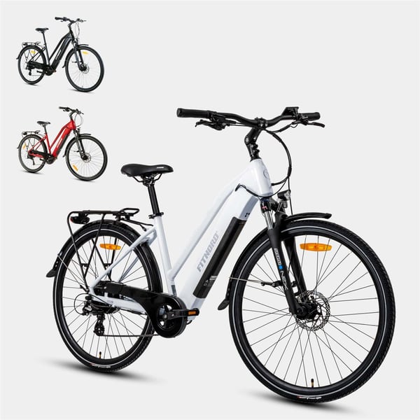 FitNord Ava 300 Sähköpyörä, valkoinen (720 Wh tehoakku)