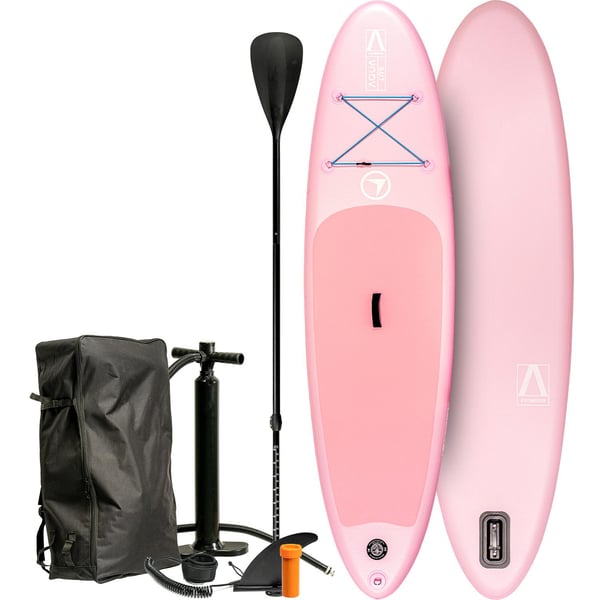 FitNord Aqua Lite SUP-lautasetti, vaaleanpunainen (kantavuus 110 kg) 2023-24