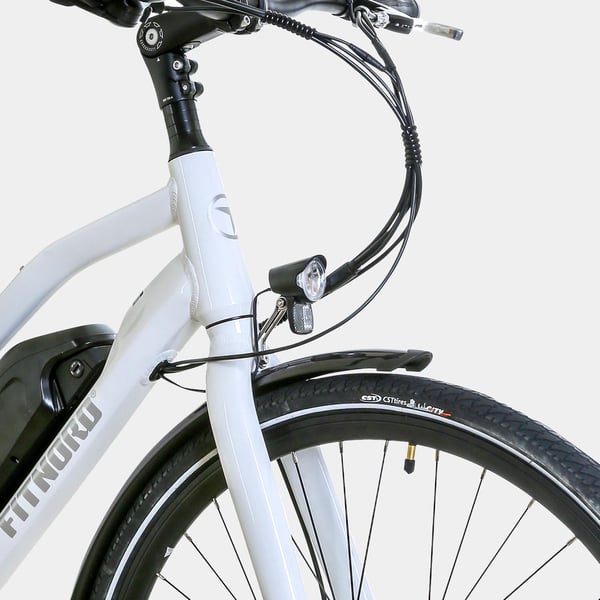 FitNord Ava 200 Sähköpyörä, valkoinen (540 Wh akku)