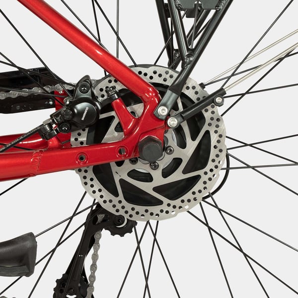 FitNord Ava 300 Sähköpyörä 2024, punainen (720 Wh tehoakku)