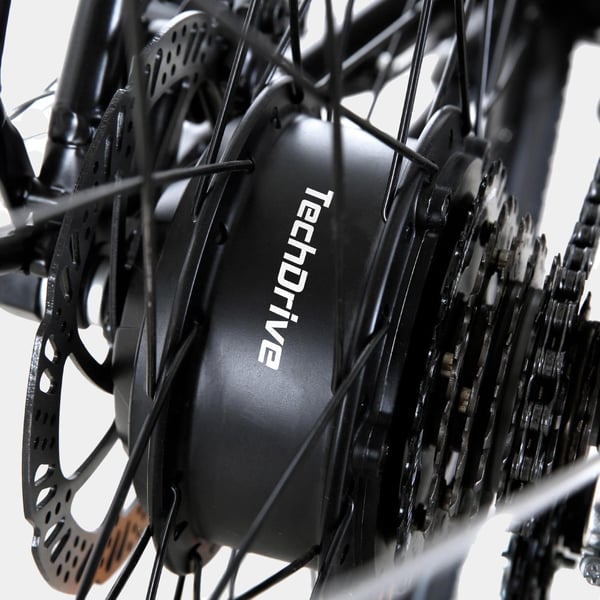 FitNord Ava 200 Sähköpyörä, musta (540 Wh akku)