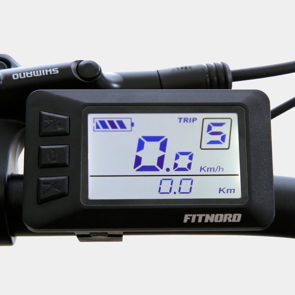 FitNord Ava 300 Sähköpyörä, musta (720 Wh tehoakku)