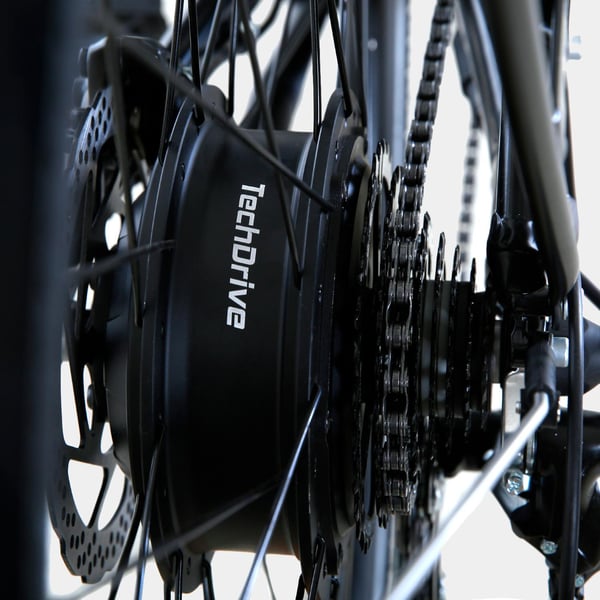 FitNord Ava 300 Sähköpyörä, musta (720 Wh tehoakku)