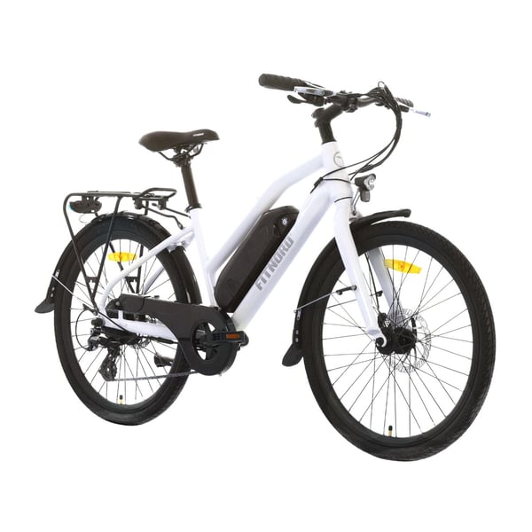 FitNord Ava Jr Sähköpyörä, valkoinen (360 Wh akku)