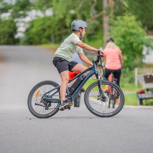 **OUTLET** FitNord Ranger Jr Sähkömaastopyörä, sininen (360Wh tehoakku)
