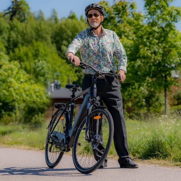 FitNord Venture 300 Sähköpyörä 2024, musta (720Wh tehoakku)