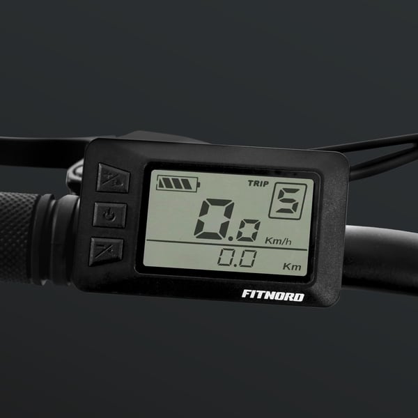 FitNord Ranger 200 Sähkömaastopyörä, musta (540Wh akku)