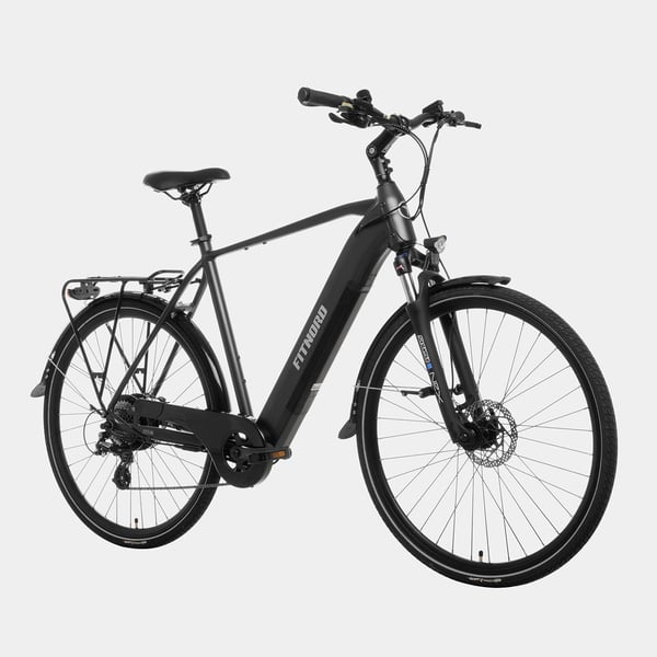 FitNord Venture 300 Sähköpyörä 2024, musta (720Wh tehoakku)