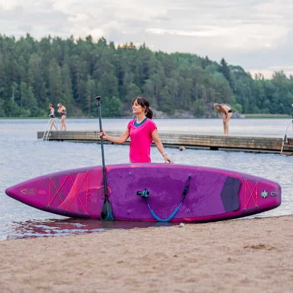 FitNord Aqua Apex 365 SUP-lautasetti (kantavuus 150 kg, lasikuitumela)
